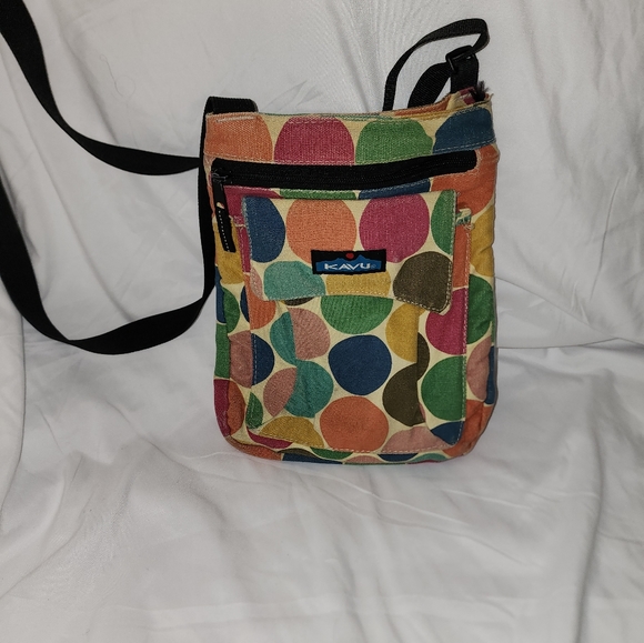 Kavu Bags Kavu Polkadot Canvas Bag Poshmark